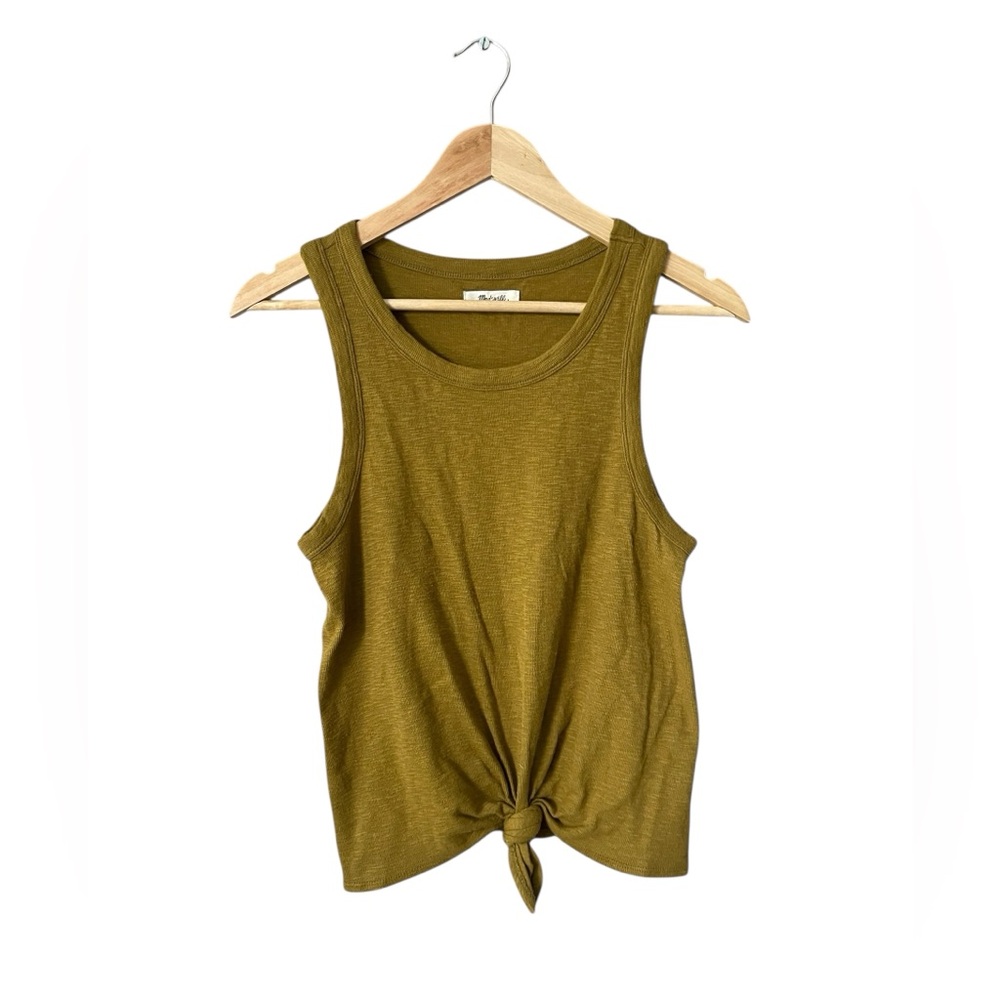 Madewell Olive Green Women's Tank Top